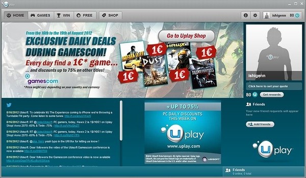 ユービーアイソフトがデジタル販売機能を持ったpc向け Uplay クライアントを発表 Gamebusiness Jp