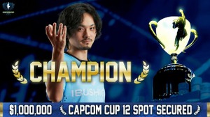 「CAPCOM CUP 11」優勝は翔選手！弱冠15歳の強豪BLAZ選手との激戦を制し、世界一に輝く 画像