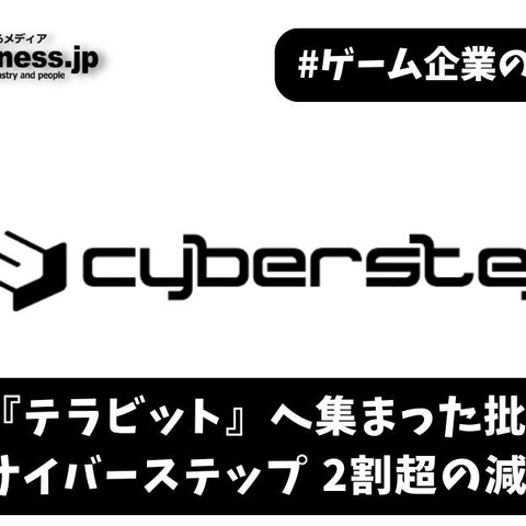 『テラビット』へ集まった批判―サイバーステップ2割超の減収、MSワラントによる調達へ【ゲーム企業の決算を読む】 画像