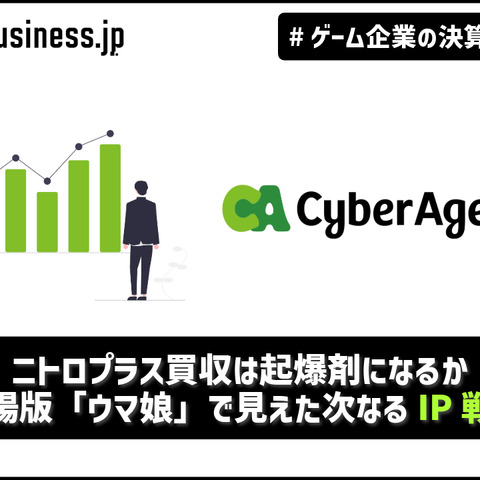 サイバーエージェントのニトロプラス買収は起爆剤になるか―劇場版「ウマ娘」で見えた次なるIP戦略【ゲーム企業の決算を読む】 画像