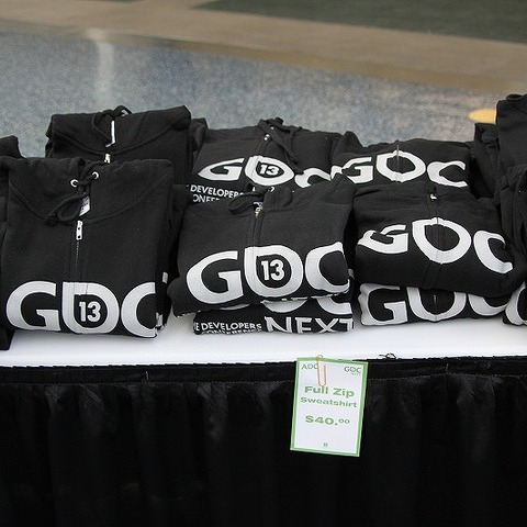 【GDC Next 2013】GDC恒例のグッズは売れ残り続出で大ピンチ!? おみやげアリます 画像