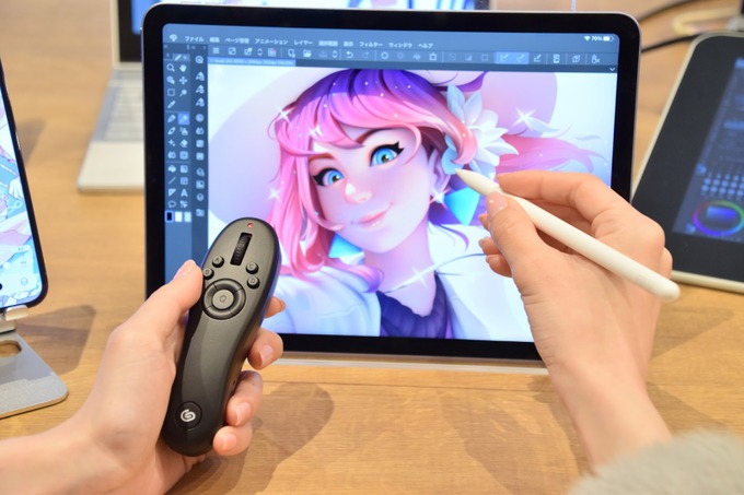 クリスタの定番左手デバイスがiPadOSに対応し更に使いやすく―「CLIP STUDIO TABMATE 2」を体験【試用レポート】