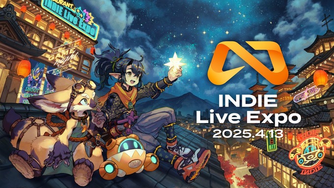 インディーゲーム情報番組「INDIE Live Expo」、2025年4月13日開催決定―出展タイトルの募集を開始