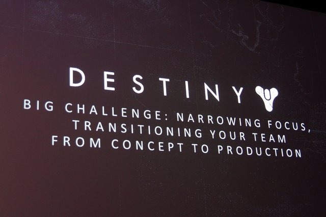 プレイステーション4での発売も決定した、Bungieが取り組む新作アクションシューター『Destiny』。GDC 4日目の28日、同社のChristopher Barrett氏とJoe Staten氏が「Brave New World: New Bungie IP」と題して講演を行い、膨大な量のアセットを紹介しながらゲームの世界