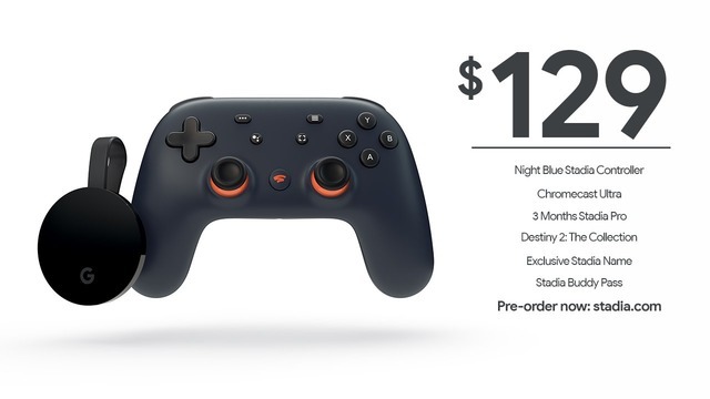 Googleのクラウドサービス「Stadia」ファウンダーズ・エディションが完売、新たに「プレミア・エディション」が発表