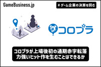 コロプラが上場後初の通期赤字転落、力強いヒット作を生むことはできるか【ゲーム企業の決算を読む】