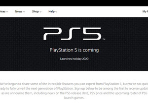 英国のPlayStation公式サイトに「PS5」のページが登場！ 画像