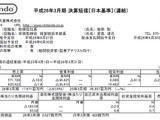 任天堂が平成26年3月期決算を発表、営業赤字464億に 画像